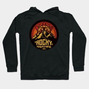 Vintage Rocky Mountains Hoodie